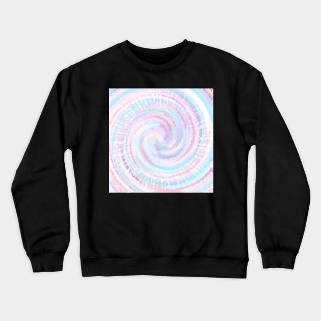 Soft Swirl Pastel Arrow Pattern Crewneck Sweatshirt by Peaceful Space AS